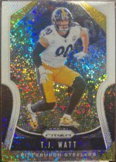 T.J. Watt [White Sparkle Prizm] #99