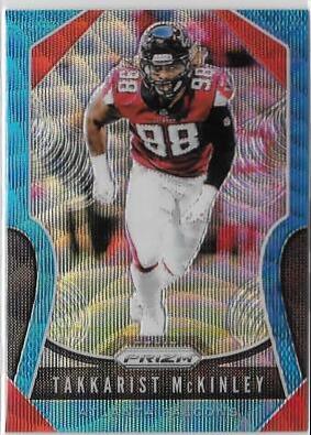 Takkarist McKinley [Blue Wave Prizm] #172