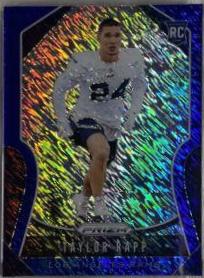 Taylor Rapp [Autograph Blue Shimmer Prizm] #385