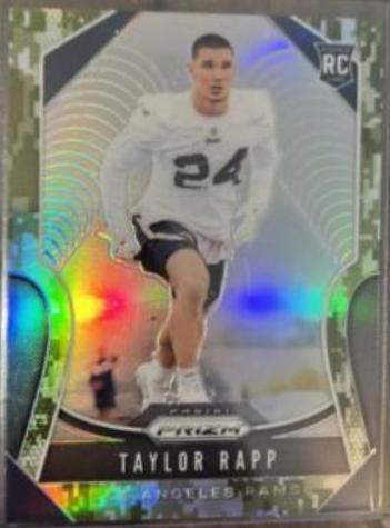 Taylor Rapp [Autograph Camo Prizm] #385