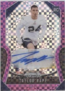 Taylor Rapp [Autograph Purple Power Prizm] #385