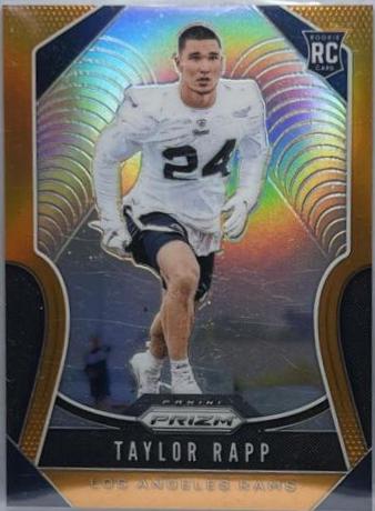 Taylor Rapp [Orange Prizm] #385