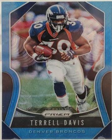 Terrell Davis [Blue Wave Prizm] #291