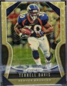 Terrell Davis [Gold Vinyl Prizm] #291