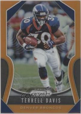 Terrell Davis [Orange Prizm] #291