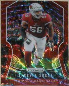 Terrell Suggs [Red Wave Prizm] #235