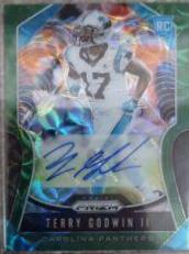 Terry Godwin II [Autograph Green Scope Prizm] #393