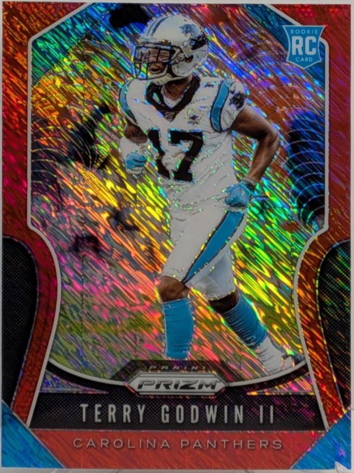 Terry Godwin II [Autograph Red Shimmer Prizm] #393