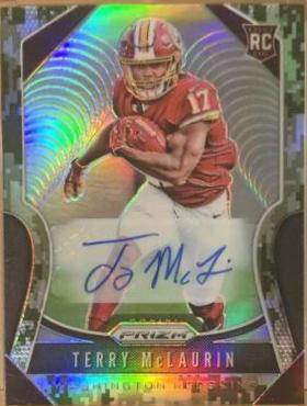 Terry McLaurin [Autograph Camo Prizm] #353