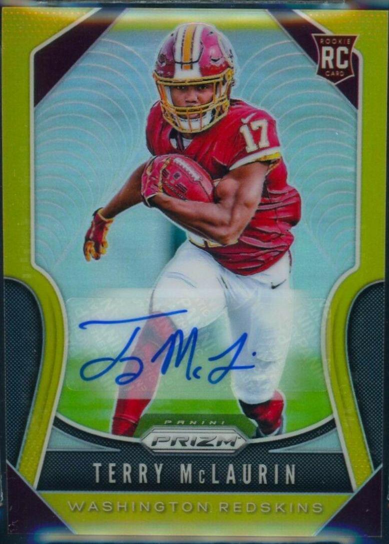Terry McLaurin [Autograph Gold Prizm] #353