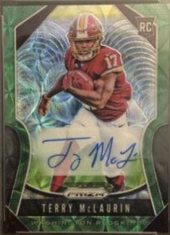 Terry McLaurin [Autograph Green Scope Prizm] #353