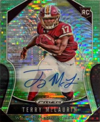 Terry McLaurin [Autograph Neon Green Prizm] #353