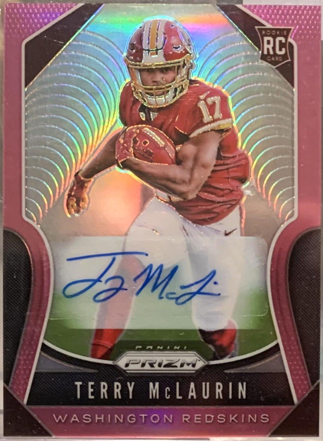 Terry McLaurin [Autograph Pink Prizm] #353
