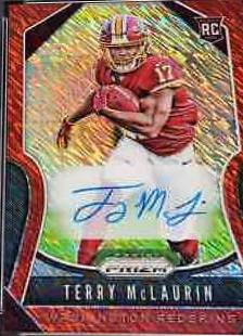 Terry McLaurin [Autograph Red Shimmer Prizm] #353