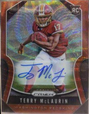 Terry McLaurin [Autograph Red Wave Prizm] #353