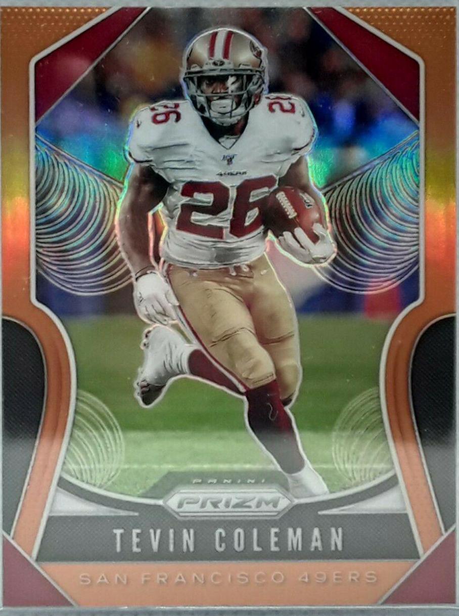 Tevin Coleman [Orange Prizm] #253