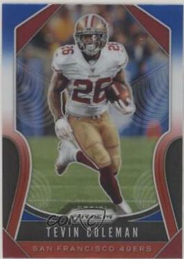 Tevin Coleman [Red, White, Blue Prizm] #253