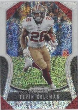 Tevin Coleman [White Sparkle Prizm] #253
