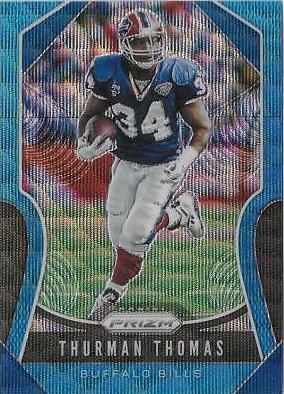 Thurman Thomas [Blue Wave Prizm] #264