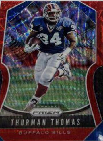 Thurman Thomas [Red Wave Prizm] #264