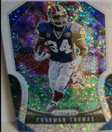 Thurman Thomas [White Sparkle Prizm] #264