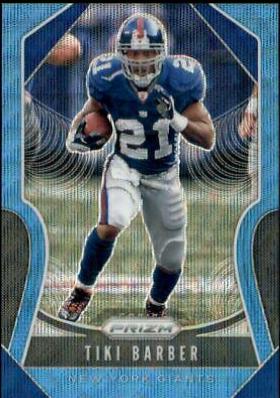 Tiki Barber [Blue Wave Prizm] #271