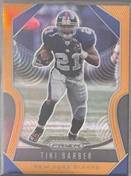 Tiki Barber [Orange Prizm] #271