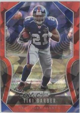 Tiki Barber [Red Ice Prizm] #271