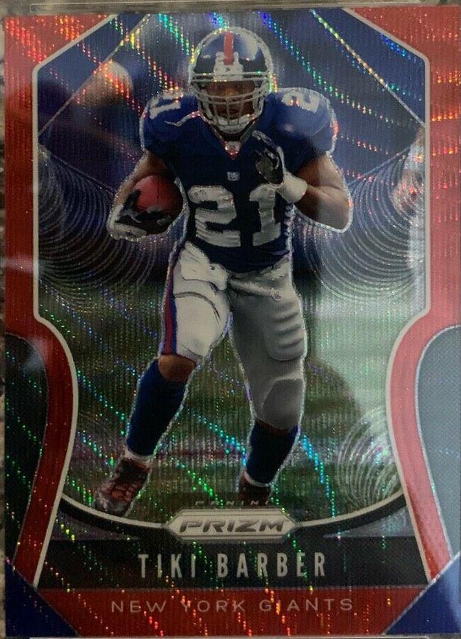 Tiki Barber [Red Wave Prizm] #271