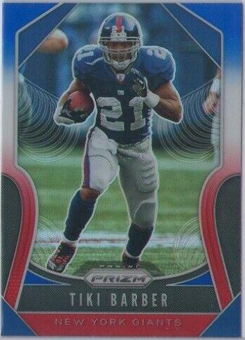 Tiki Barber [Red, White, Blue Prizm] #271