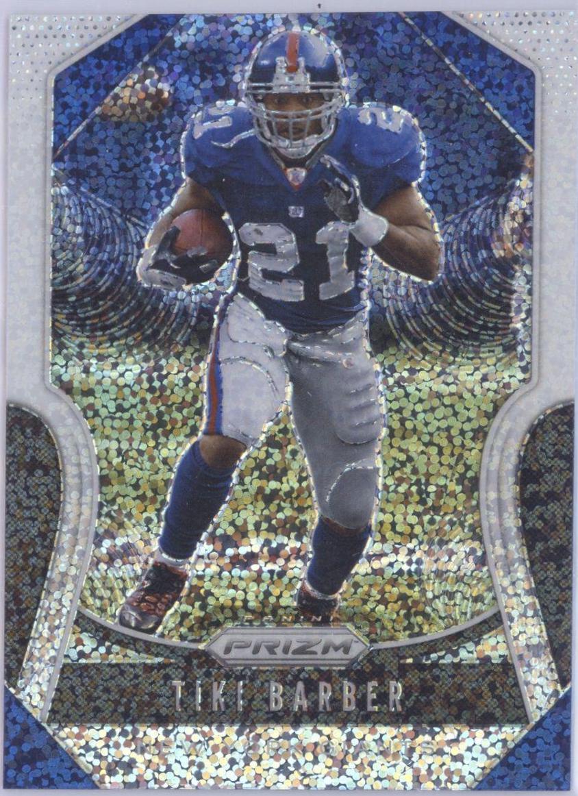 Tiki Barber [White Sparkle Prizm] #271