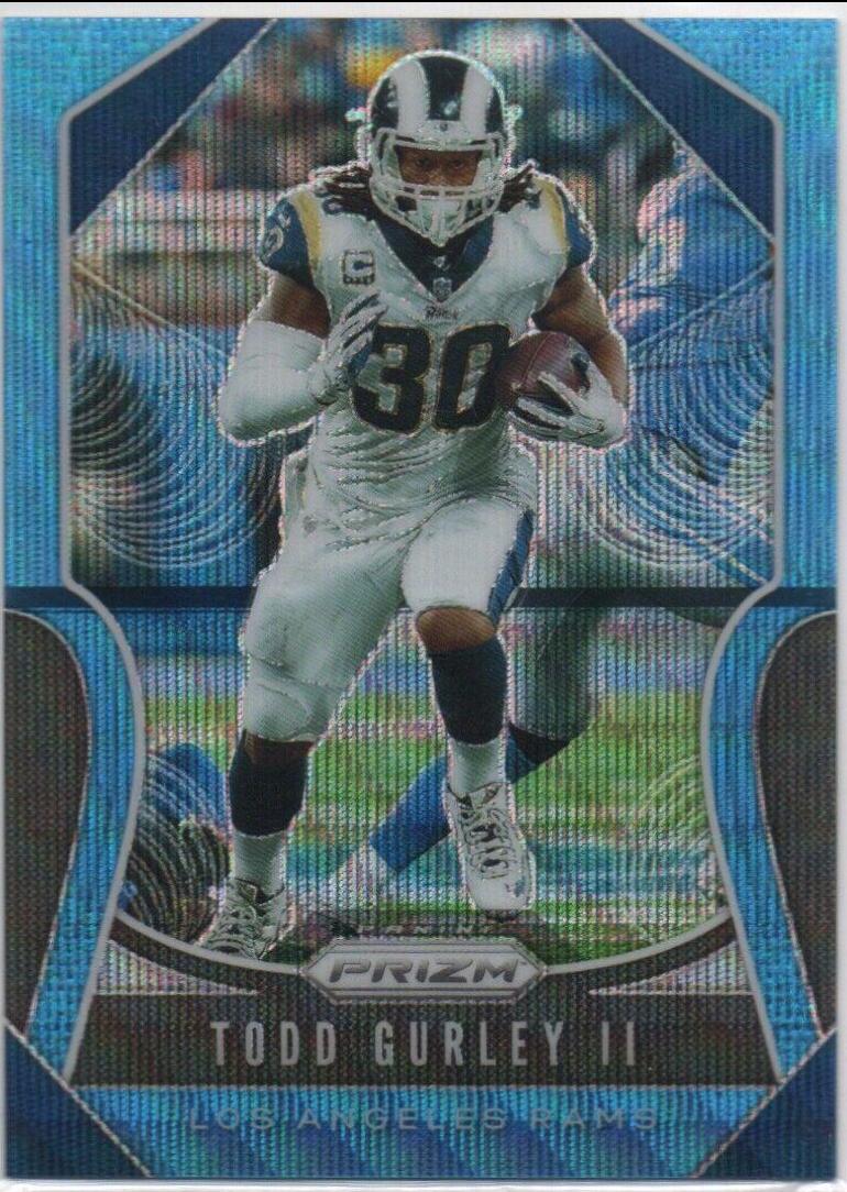 Todd Gurley II [Blue Wave Prizm] #243