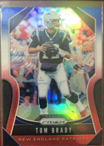 Tom Brady [Red, White, Blue Prizm] #18