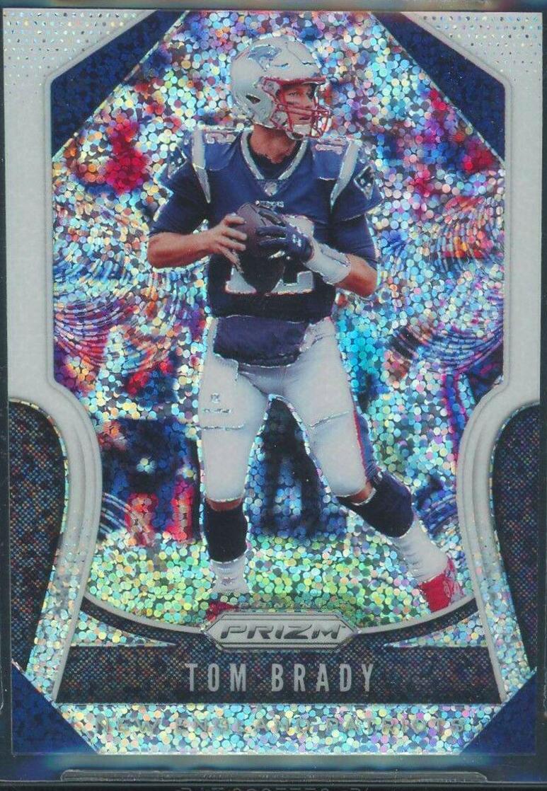 Tom Brady [White Sparkle Prizm] #18