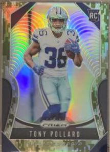 Tony Pollard [Autograph Camo Prizm] #339