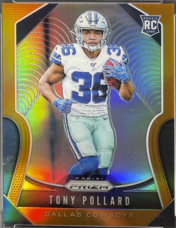 Tony Pollard [Orange Prizm] #339