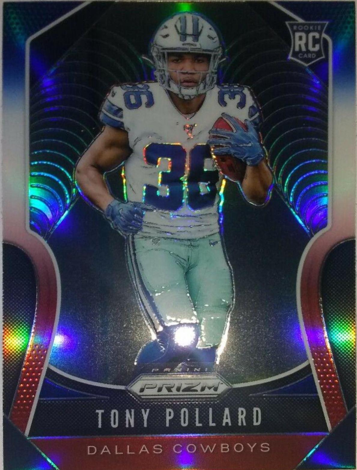 Tony Pollard [Red, White, Blue Prizm] #339