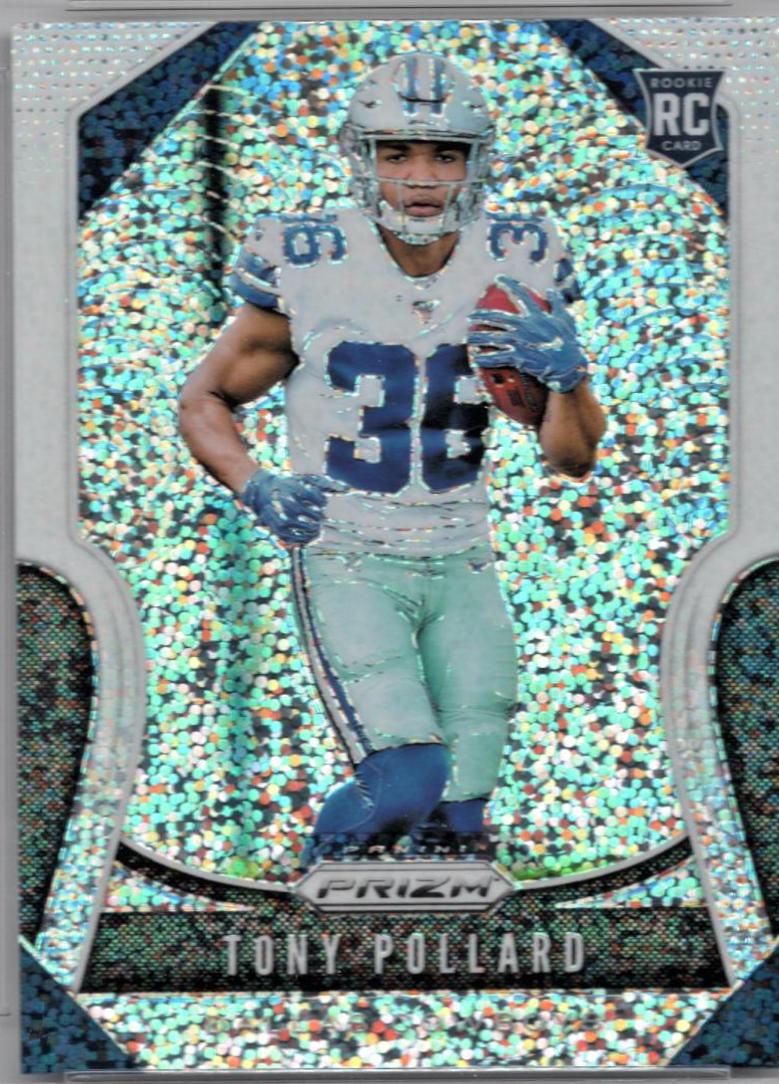 Tony Pollard [White Sparkle Prizm] #339