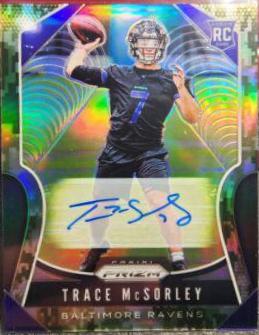 Trace McSorley [Autograph Camo Prizm] #309