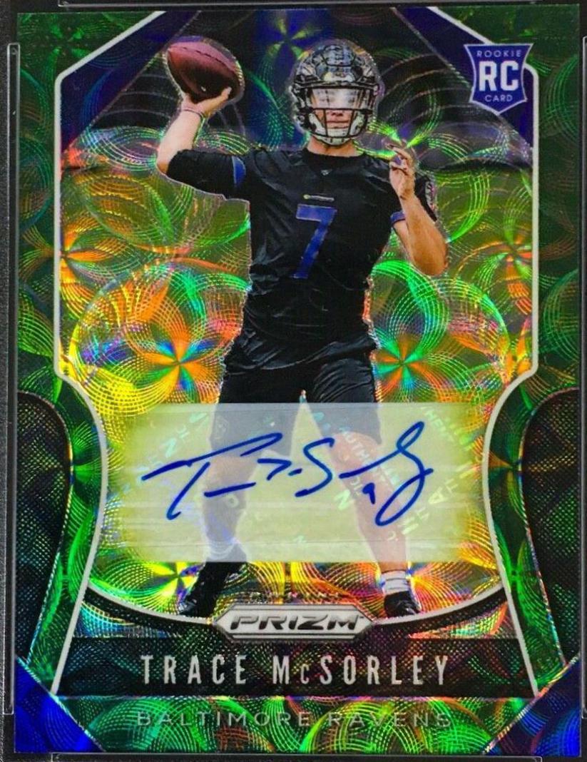Trace McSorley [Autograph Green Scope Prizm] #309