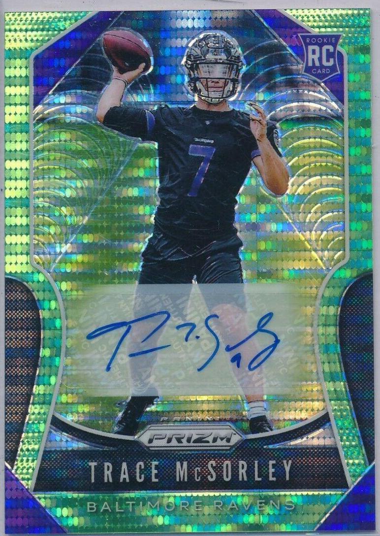 Trace McSorley [Autograph Neon Green Prizm] #309