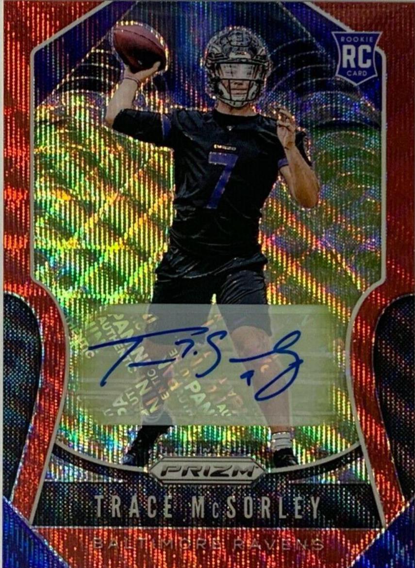 Trace McSorley [Autograph Red Wave Prizm] #309