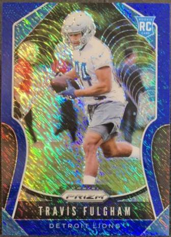 Travis Fulgham [Autograph Blue Shimmer Prizm] #359