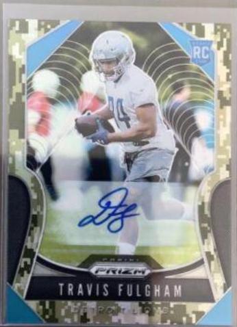 Travis Fulgham [Autograph Camo Prizm] #359