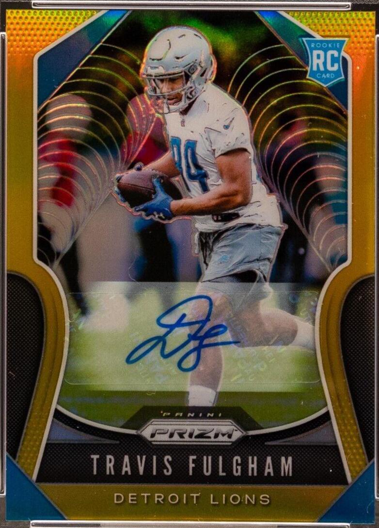 Travis Fulgham [Autograph Gold Prizm] #359