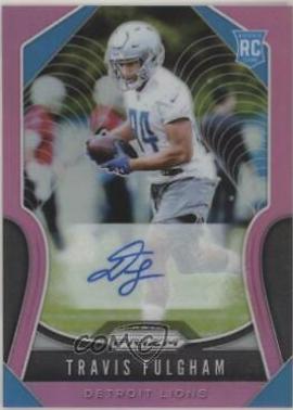 Travis Fulgham [Autograph Pink Prizm] #359