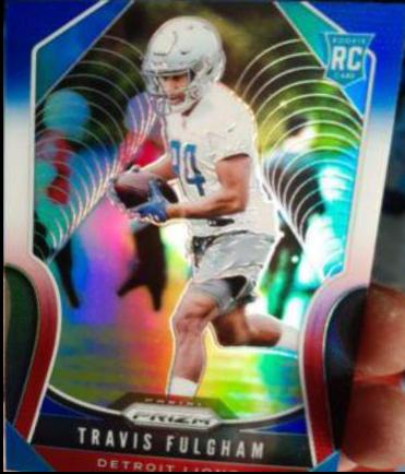 Travis Fulgham [Red, White, Blue Prizm] #359
