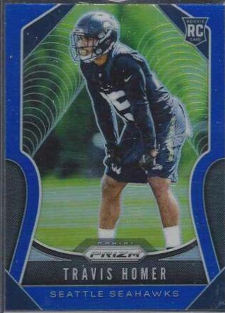 Travis Homer [Blue Prizm] #340