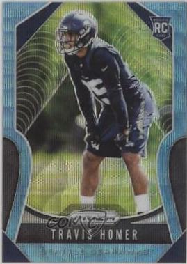 Travis Homer [Blue Wave Prizm] #340