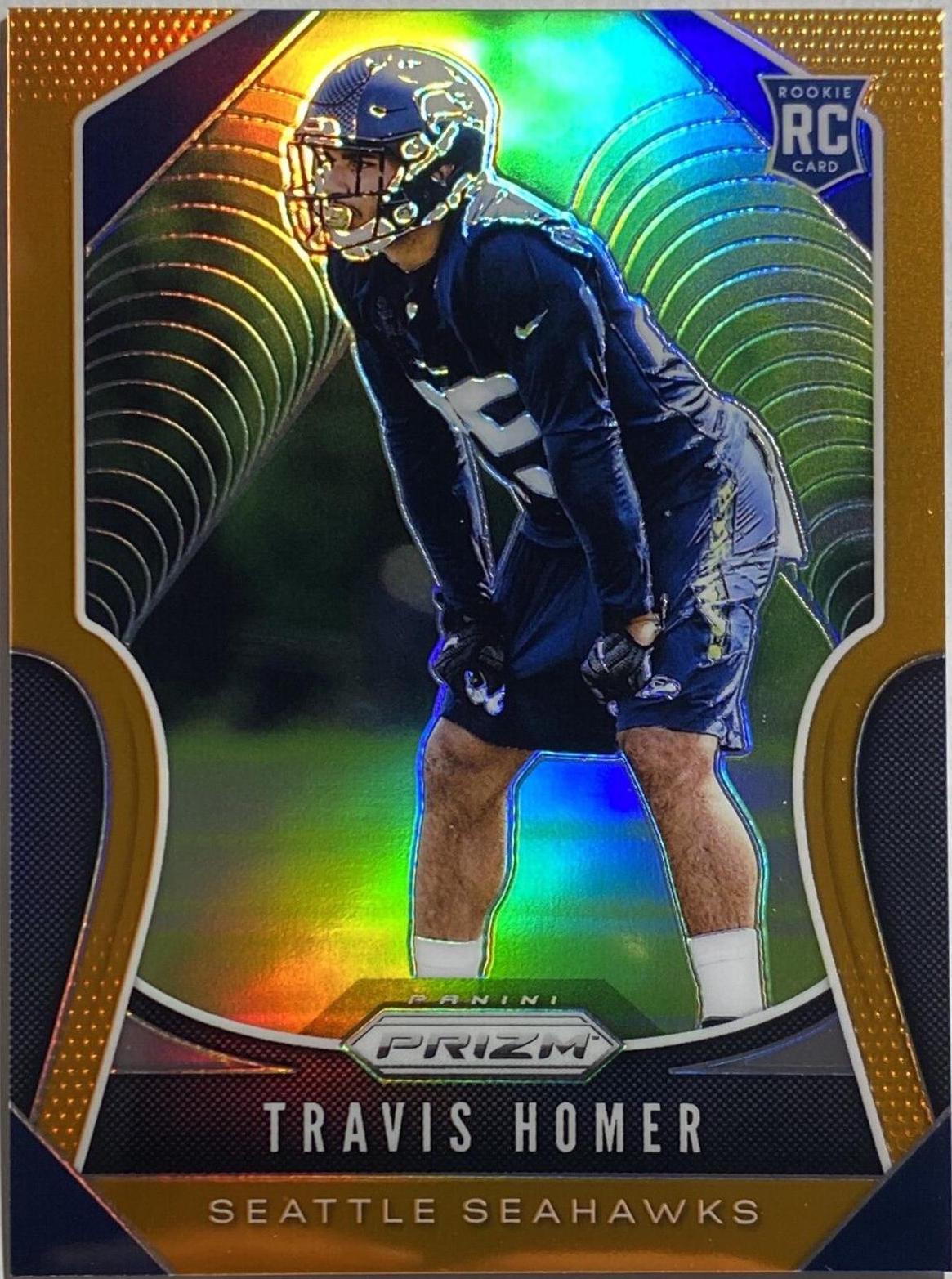 Travis Homer [Orange Prizm] #340